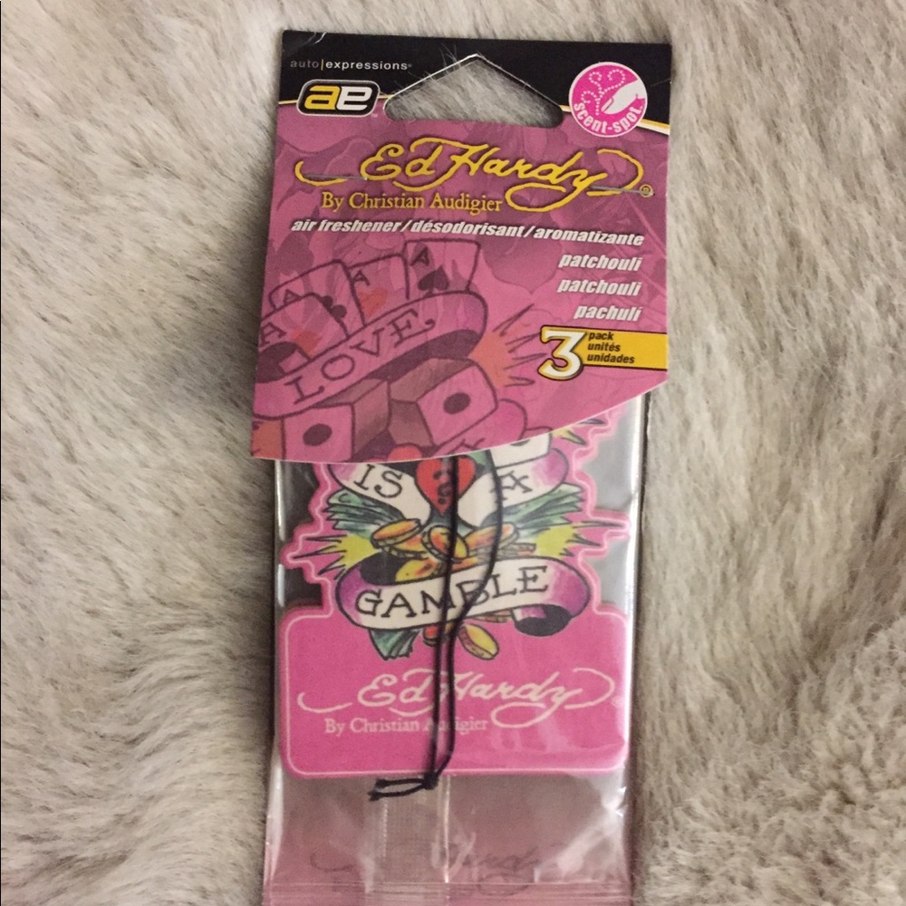 Ed hardy car freshener